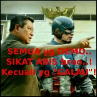 SBY lucu