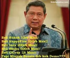 Foto Lucu SBY