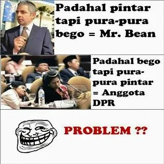 Gambar Lucu Anggota DPR